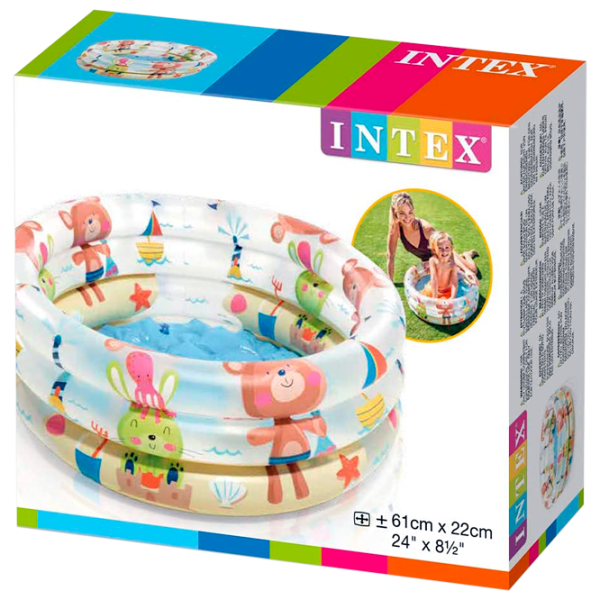 Бассейн Intex 57106 33 л/ Надувной/ Разноцветный photo 3