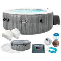 Piscină Intex 28442 1098 l/ Jacuzzi/ Gray photo 2
