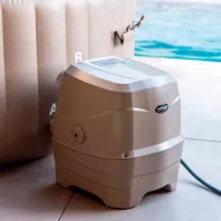 Piscină Intex 28428 1098 l/ Jacuzzi/ Beige photo 4