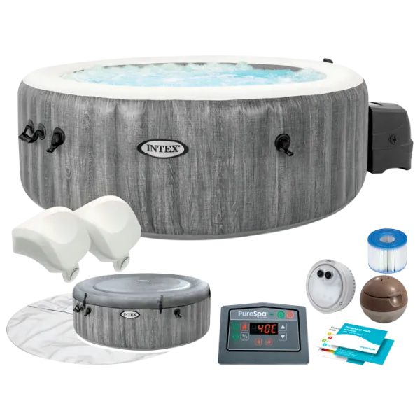 Piscină Intex 28440 795 l/ Jacuzzi/ Gray photo 2