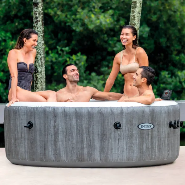 Piscină Intex 28440 795 l/ Jacuzzi/ Gray photo 5
