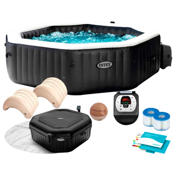 Piscină Intex 28462 1098 l/ Jacuzzi/ Black photo 2 Piscină Intex 28462 1098 l/ Jacuzzi/ Black photo 2