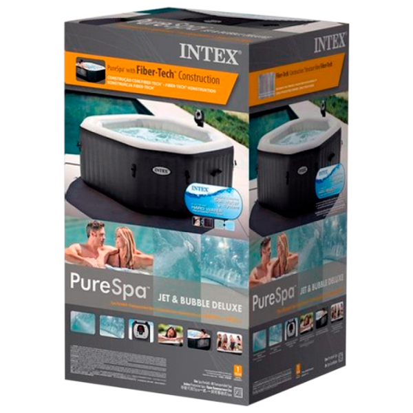 Piscină Intex 28462 1098 l/ Jacuzzi/ Black photo 5 Piscină Intex 28462 1098 l/ Jacuzzi/ Black photo 5