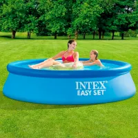 Piscină Intex 28106 1942 l/ Gonflabil/ Blue photo 2