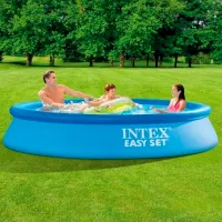 Piscină Intex 28116 3077 l/ Gonflabil/ Blue photo 2