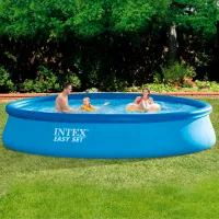 Бассейн Intex 28158 9792 л/ Надувной/ Синий photo 3