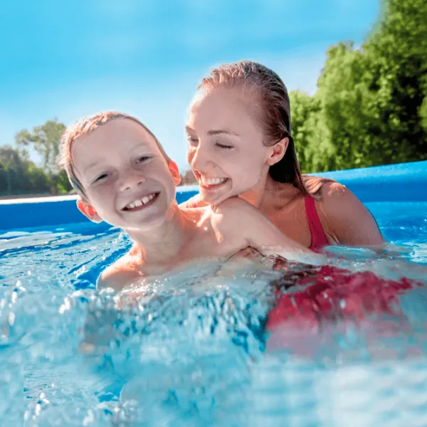 Piscină Intex 28158 9792 l/ Gonflabil/ Blue photo 4