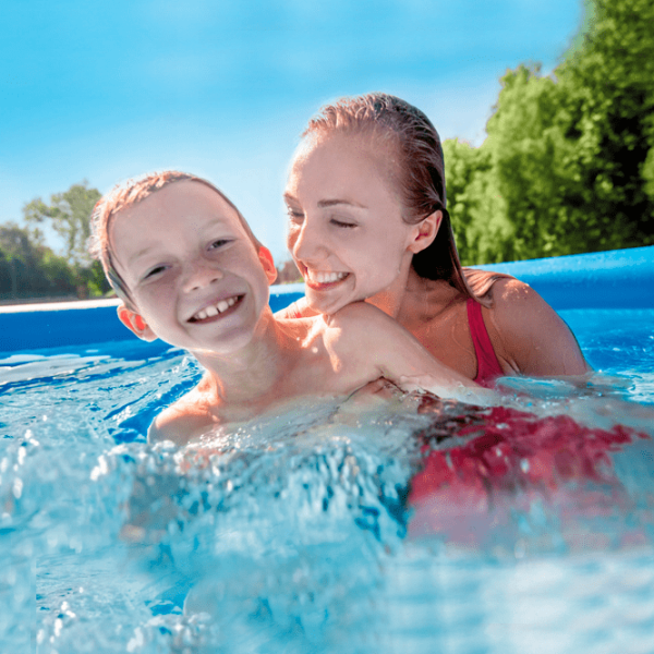 Piscină Intex 28158 9792 l/ Gonflabil/ Blue photo 4