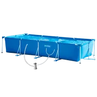 Piscină Intex 28274 7127 l/ Cu cadru/ Blue photo 2