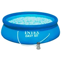 Piscină Intex 28142 7290 l/ Gonflabil/ Blue photo 2