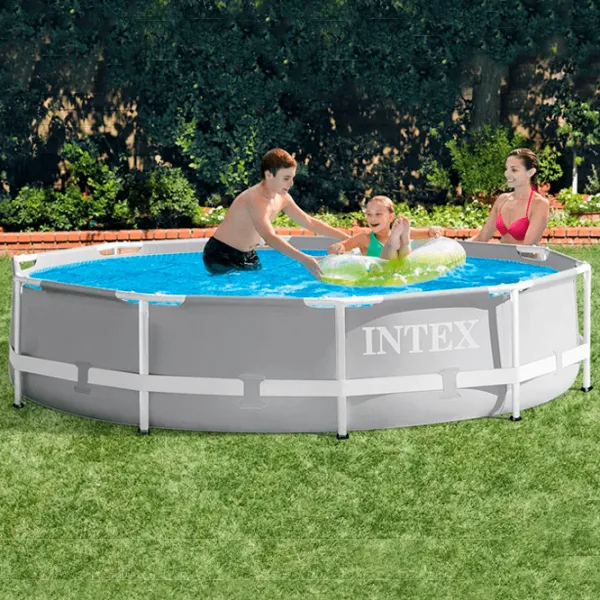 Бассейн Intex 26700 4485 л/ Каркасный/ Серый photo 3 Бассейн Intex 26700 4485 л/ Каркасный/ Серый photo 3
