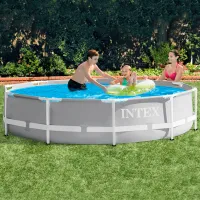 Piscină Intex 26700 4485 l/ Cu cadru/ Gray photo 3