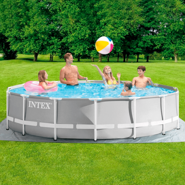 Бассейн Intex 26724 14614 л/ Каркасный/ Серый photo 6