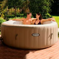 Piscină Intex 28426 795 l/ Jacuzzi/ Beige photo 5