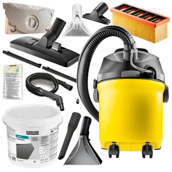 Aspirator industrial KARCHER SE 5.100 Uscată, umedă/ 1400 W photo 5