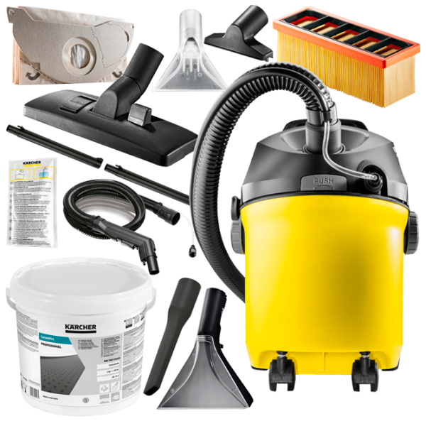 Aspirator industrial KARCHER SE 5.100 Uscată, umedă/ 1400 W photo 5
