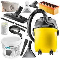 Промышленный пылесос KARCHER SE 5.100 1400 Вт / Желтый photo 5