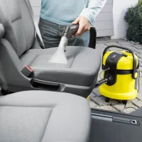 Промышленный пылесос KARCHER SE 4002 1400 Вт / Желтый photo 7