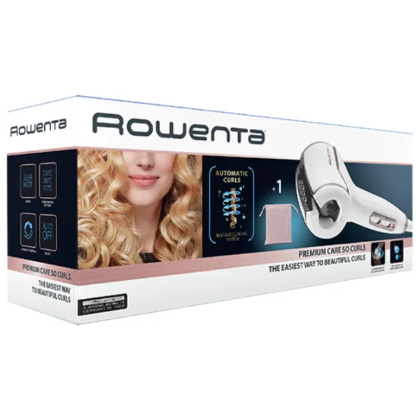 Плойка Rowenta CF3730F0 Цилиндрическая/ Золотой Белый photo 5
