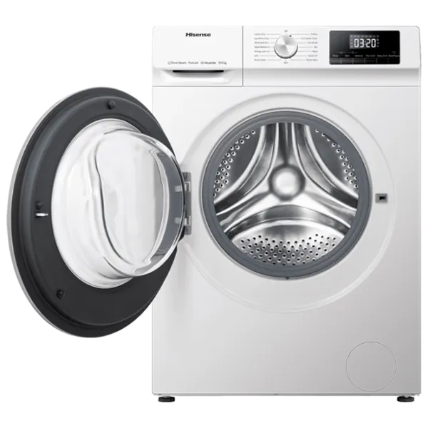 Mașină de spălat Hisense WFQY7014EVJM 7 kg / 1400 rpm / White photo 6