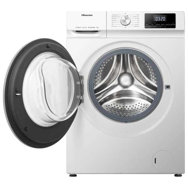 Mașină de spălat Hisense WFQY7014EVJM 7 kg / 1400 rpm / White photo 8