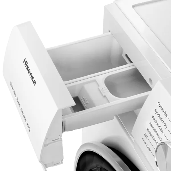 Mașină de spălat Hisense WFQY7014EVJM 7 kg / 1400 rpm / White photo 9
