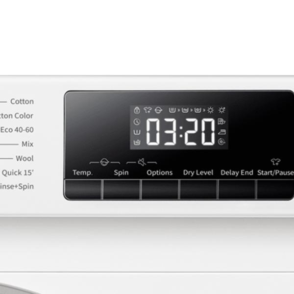 Mașină de spălat Hisense WFQY8014EVJM 8 kg / 1400 rpm / White photo 5