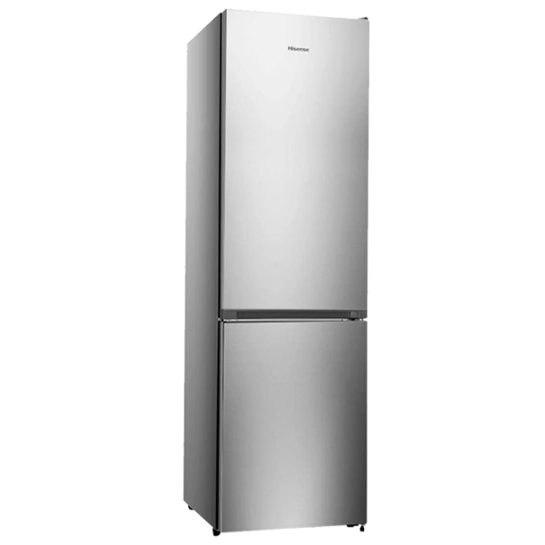 Frigider Hisense RB438N4EC2 cu congelator jos 334 l / 203 cm / Inox photo 2