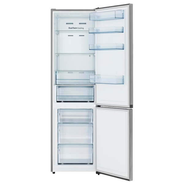Frigider Hisense RB438N4EC2 cu congelator jos 334 l / 203 cm / Inox photo 3