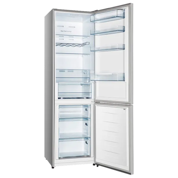 Frigider Hisense RB438N4EC2 cu congelator jos 334 l / 203 cm / Inox photo 4