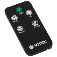 Ventilator Vitek VT-1942 45 W / Turn / Black photo 7