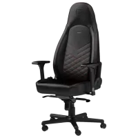 Scaun Gaming NOBLECHAIRS ICON Red Black photo 2
