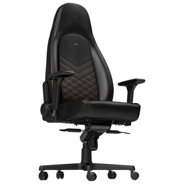 Scaun Gaming NOBLECHAIRS ICON Red Black photo 4
