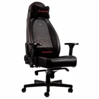 Scaun Gaming NOBLECHAIRS ICON Red Black photo 5