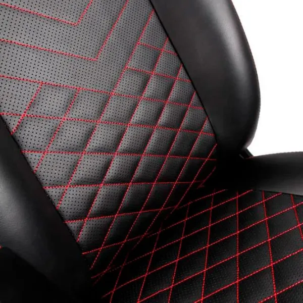 Scaun Gaming NOBLECHAIRS ICON Red Black photo 6