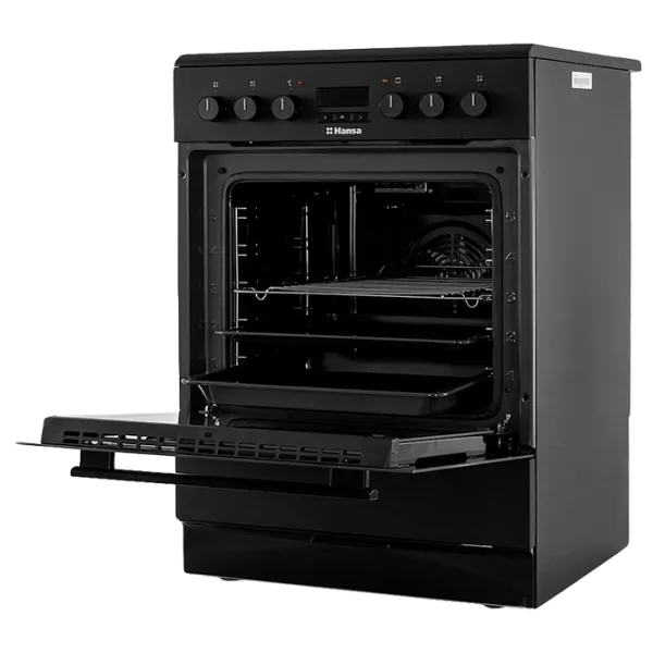 Aragaz Hansa FCCM68203 Electrică/ Black photo 5
