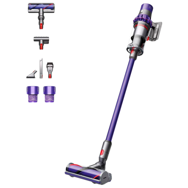 Вертикальный пылесос Dyson V10 Animal 610 Вт/ Серебристый Пурпурный photo 2