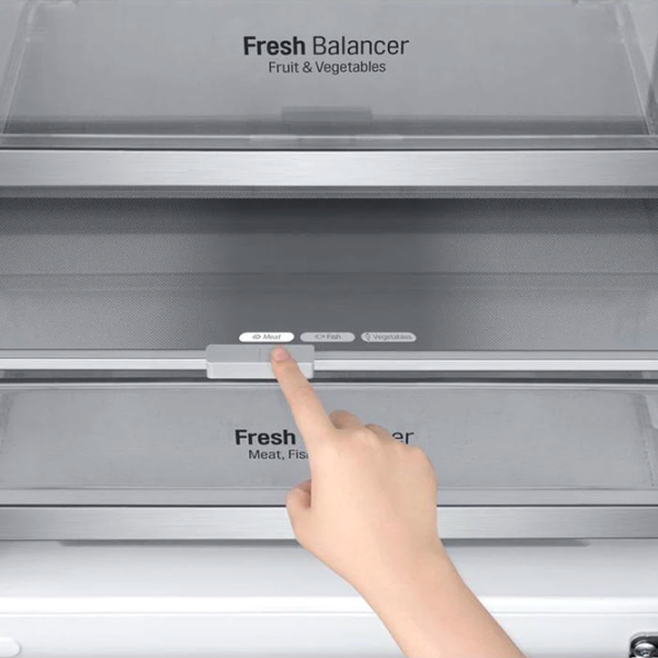 Frigider LG GA-B509SAUM cu congelator jos LINEARCooling/MetalFresh/DoorCooling+ photo 7