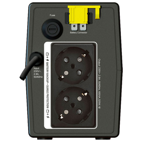 ИБП APC BX650LI-GR Черный photo 2