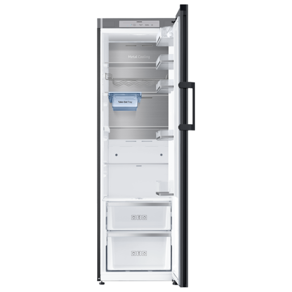 Frigider Samsung Bespoke RR39T7475AP/UA fără congelator 385 l / 185.3 cm / Gray photo 3