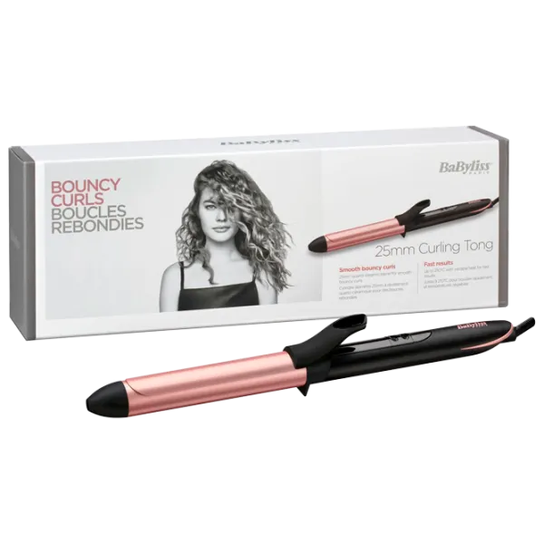 Плойка Babyliss C451E Цилиндрическая/ Розовый Черный photo 2