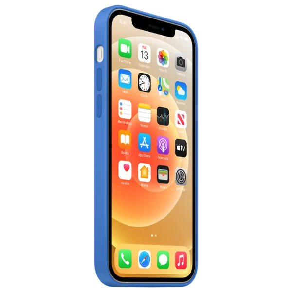 Husă pentru smartphone Apple iPhone 12/ 12 Pro Apple/ Back/ TPU/ Capri Blue photo 4 Husă pentru smartphone Apple iPhone 12/ 12 Pro Apple/ Back/ TPU/ Capri Blue photo 4