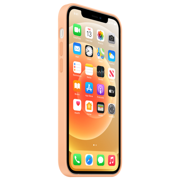 Чехол для смартфона Apple iPhone 12/ 12 Pro Apple/ Back/ TPU/ Cantaloupe Оранжевый photo 5 Чехол для смартфона Apple iPhone 12/ 12 Pro Apple/ Back/ TPU/ Cantaloupe Оранжевый photo 5