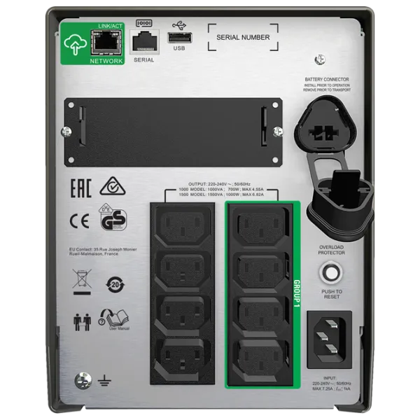 UPS APC SMT1500I Black photo 5