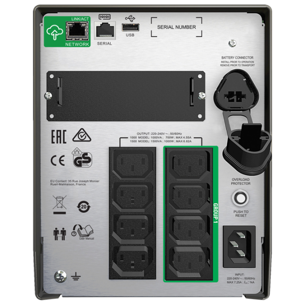 UPS APC SMT1500I Black photo 5