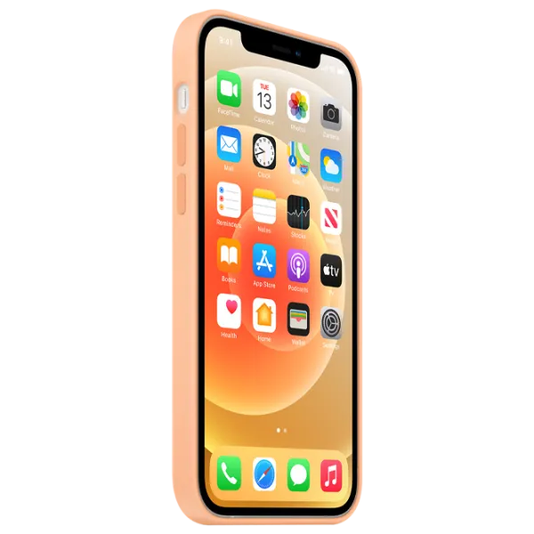 Husă pentru smartphone Apple iPhone 12 Pro Max Apple/ Back/ TPU/ Cantaloupe Orange photo 5 Husă pentru smartphone Apple iPhone 12 Pro Max Apple/ Back/ TPU/ Cantaloupe Orange photo 5