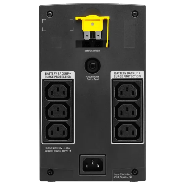 ИБП APC BX1100LI Черный photo 2