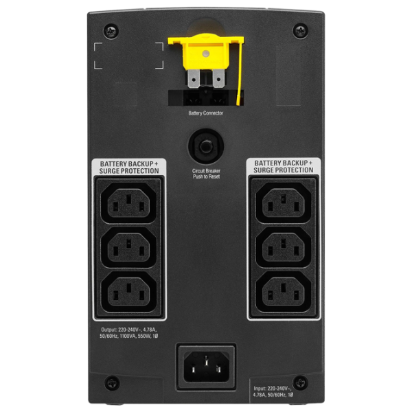 ИБП APC BX1100LI Черный photo 2