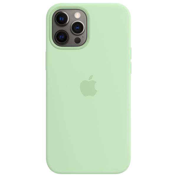 Чехол для смартфона Apple iPhone 12 Pro Max Apple/ Back/ TPU/ Pistachio Зелёный photo 2 Чехол для смартфона Apple iPhone 12 Pro Max Apple/ Back/ TPU/ Pistachio Зелёный photo 2