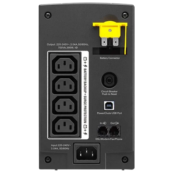 ИБП APC BX700UI Черный photo 2